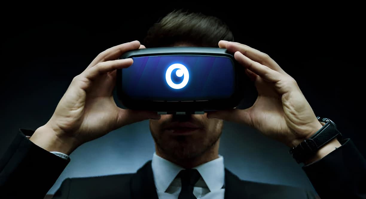 إروينو_أبروش_إيلو Un homme qui utilise une formation en réalité virtuelle professionnelle